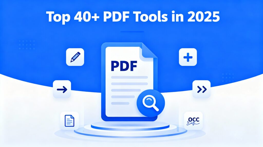 Ultimate Guide to the Best PDF Tools in 2025: 40+ Essential Features for Everyone
